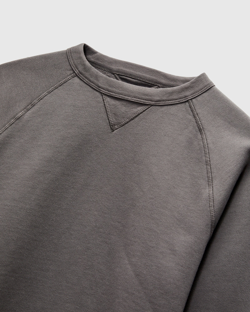 Stadium Loft Knit Crew in Plum