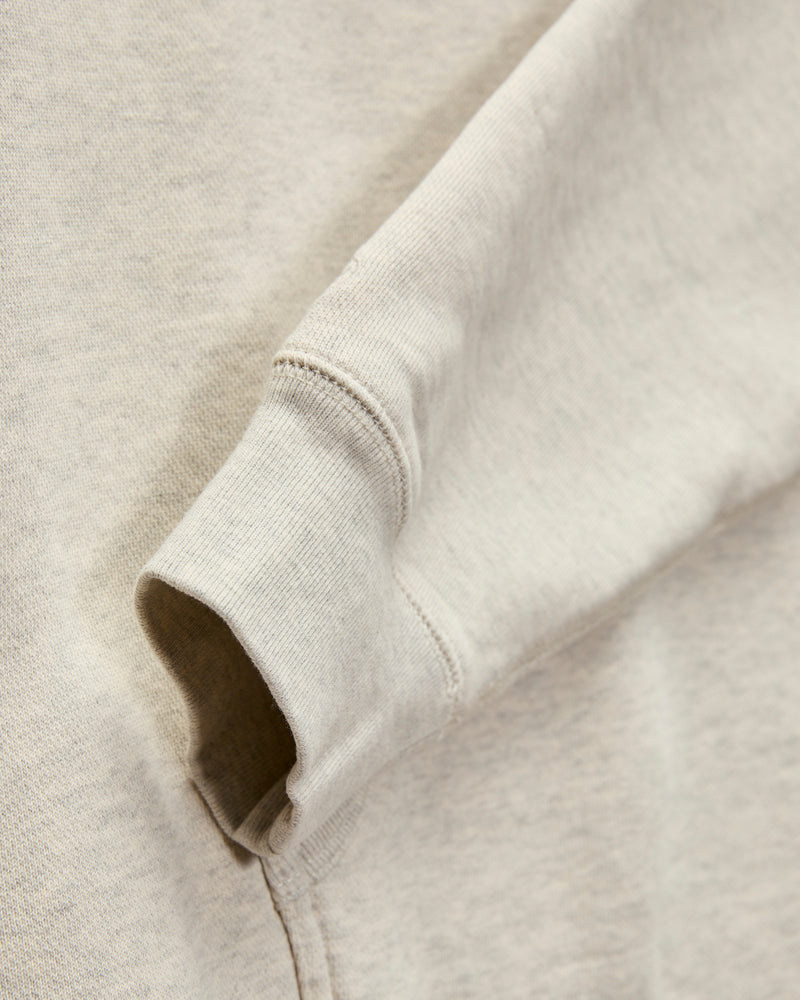 Stadium Loft Knit Hoodie in Oat Grey