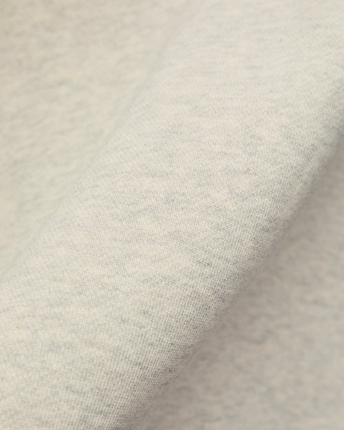 Stadium Quarter Zip Sweater in Oat Grey
