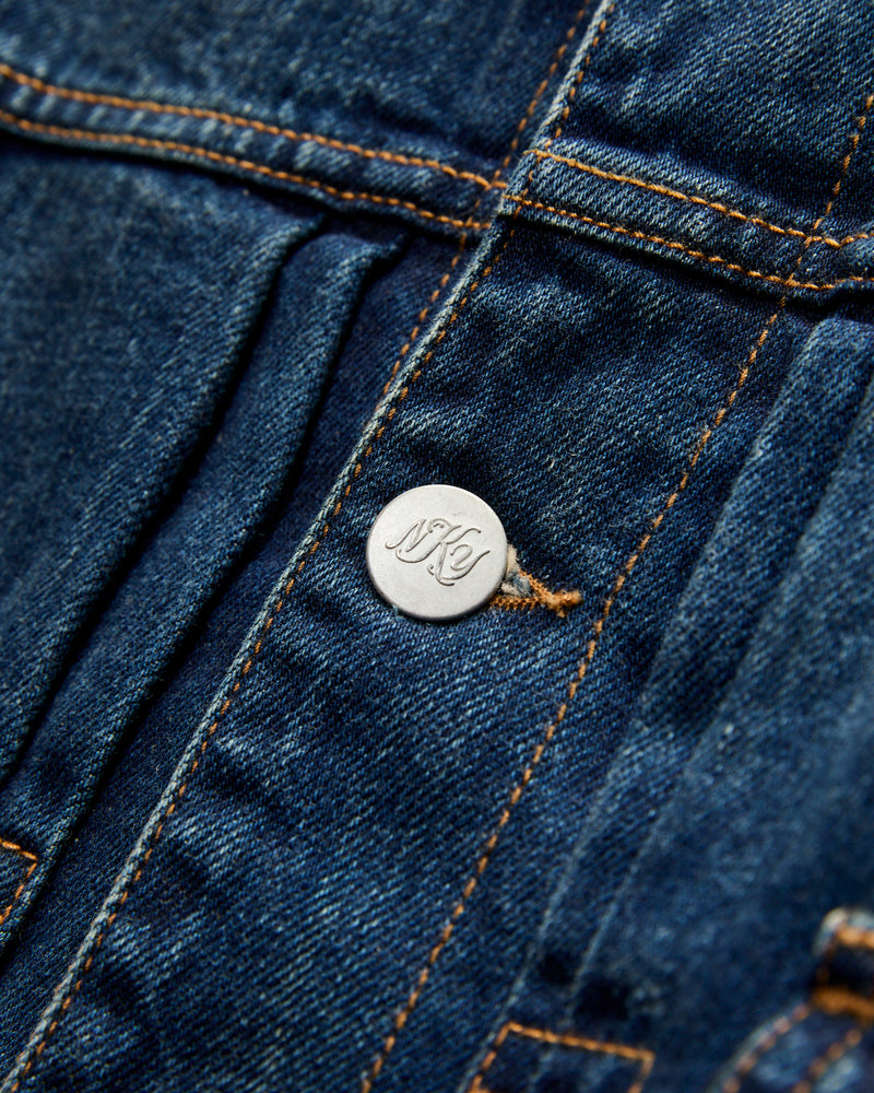 Wayfarer Denim Trucker in Indigo Vintage Wash
