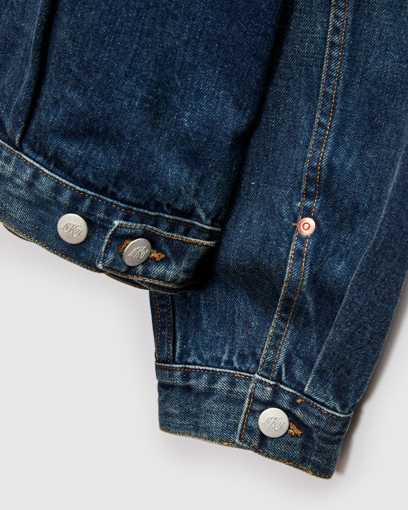 Wayfarer Denim Trucker in Indigo Vintage Wash