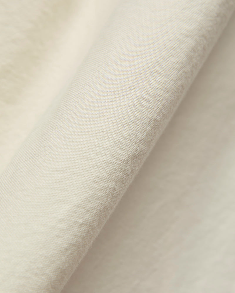 "Beefy" Cotton Oxford in Bone