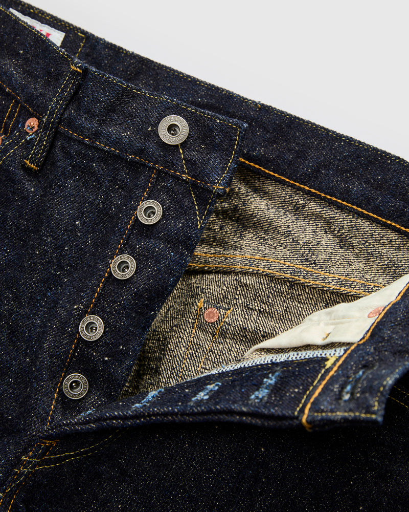 288-Asphalt "Low Tension" 20oz Selvedge Denim - Classic Straight Fit