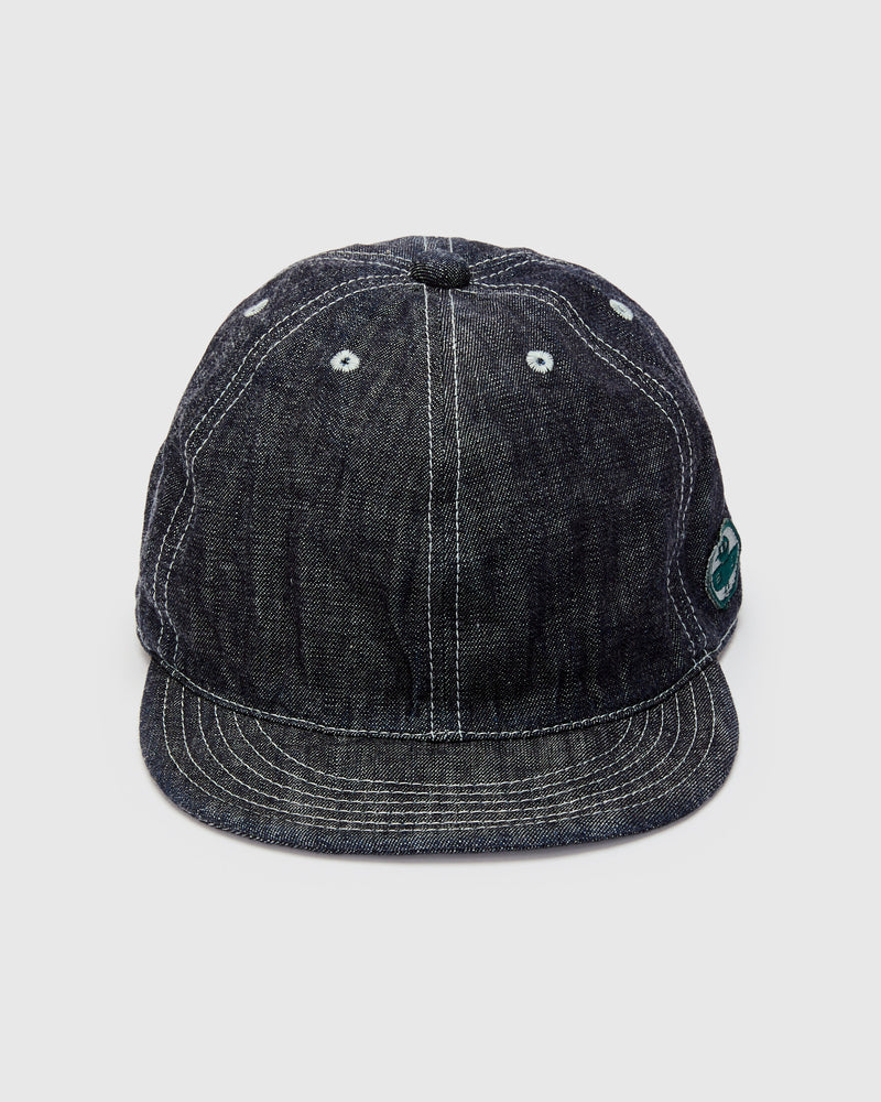 10oz Denim 6-Panel Cap in Indigo