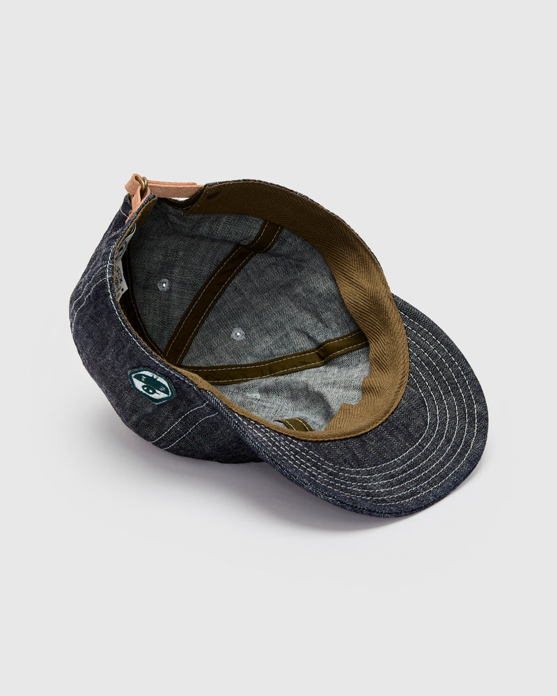 10oz Denim 6-Panel Cap in Indigo