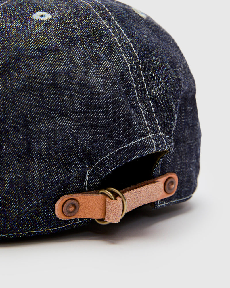 10oz Denim 6-Panel Cap in Indigo