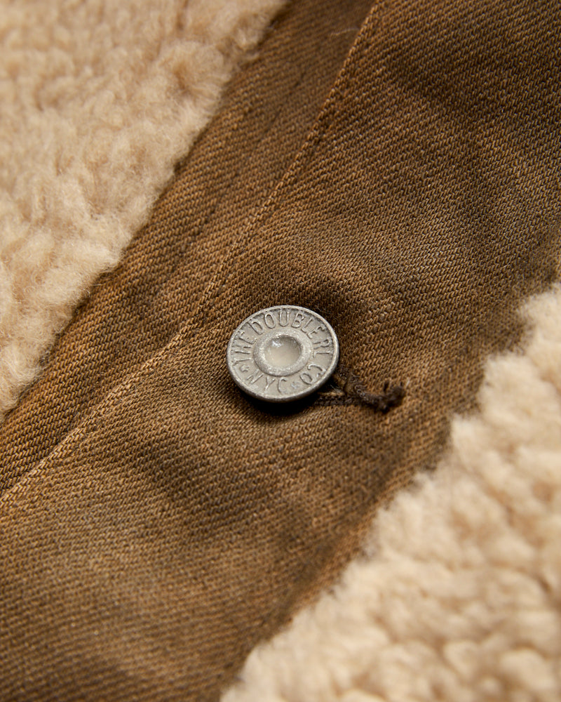 Denim Grizzly Jacket in Distressed Brown
