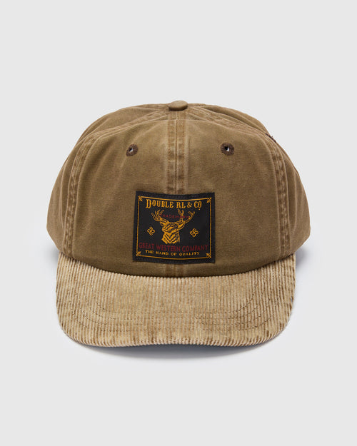 Canvas Sportsman Cap in Brown