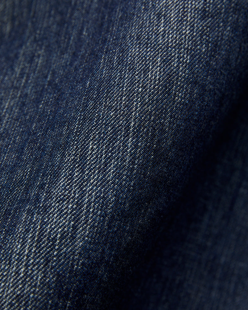 11.4oz Denim Double Weave Workshirt in Indigo