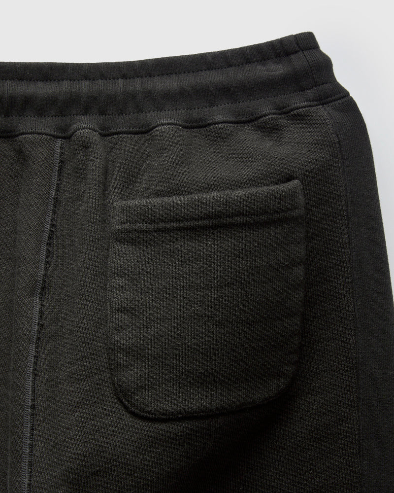 Double Heavyweight French Terry 25.8oz Sweatpants in Sumi Black
