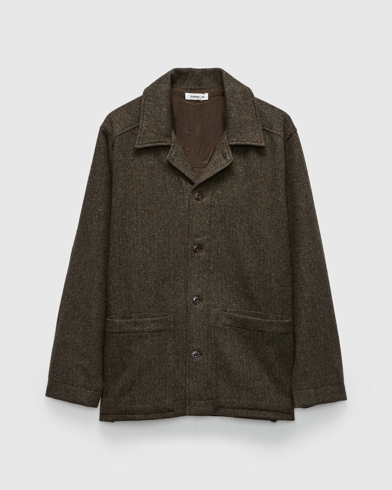 Easy Jacket in Forest Tweed