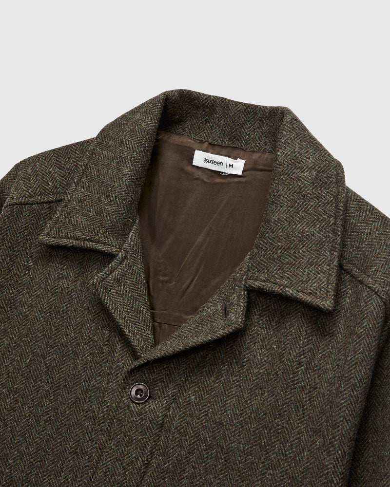 Easy Jacket in Forest Tweed