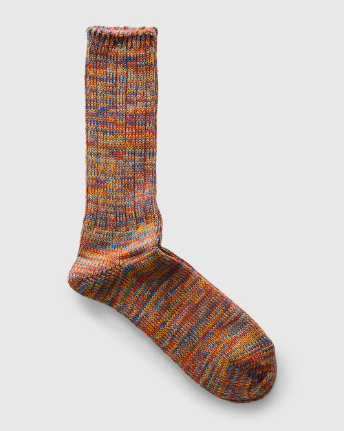 Melange Crew Sock in Sunburst