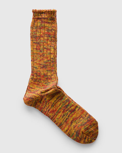 Melange Crew Sock in Bombay