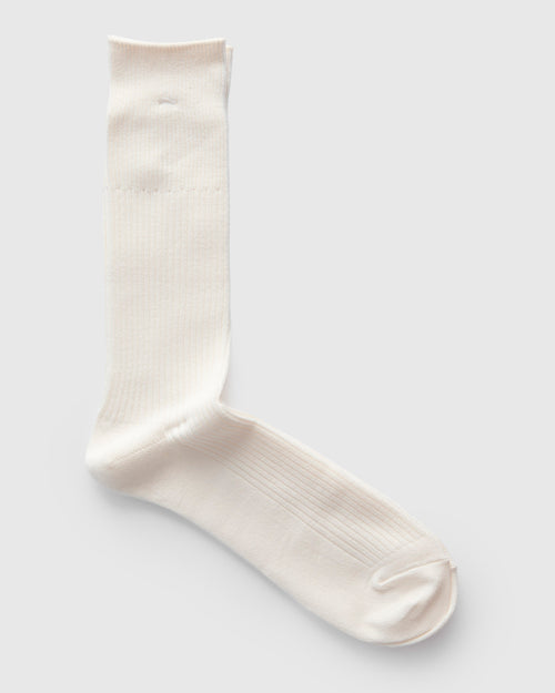 Brilliant Crew Sock in Off White