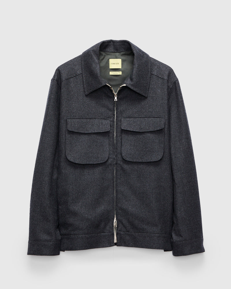 Student Jacket in Anthracite Prince of Wales