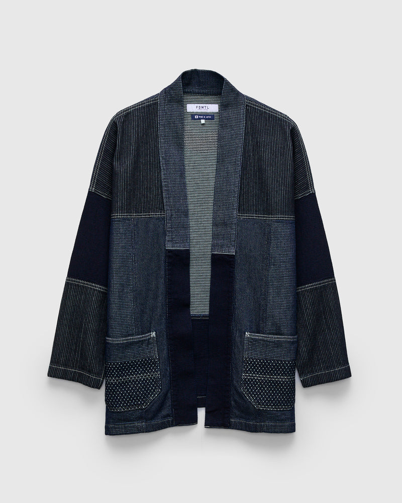 Haori Jacket in Indigo Rinse