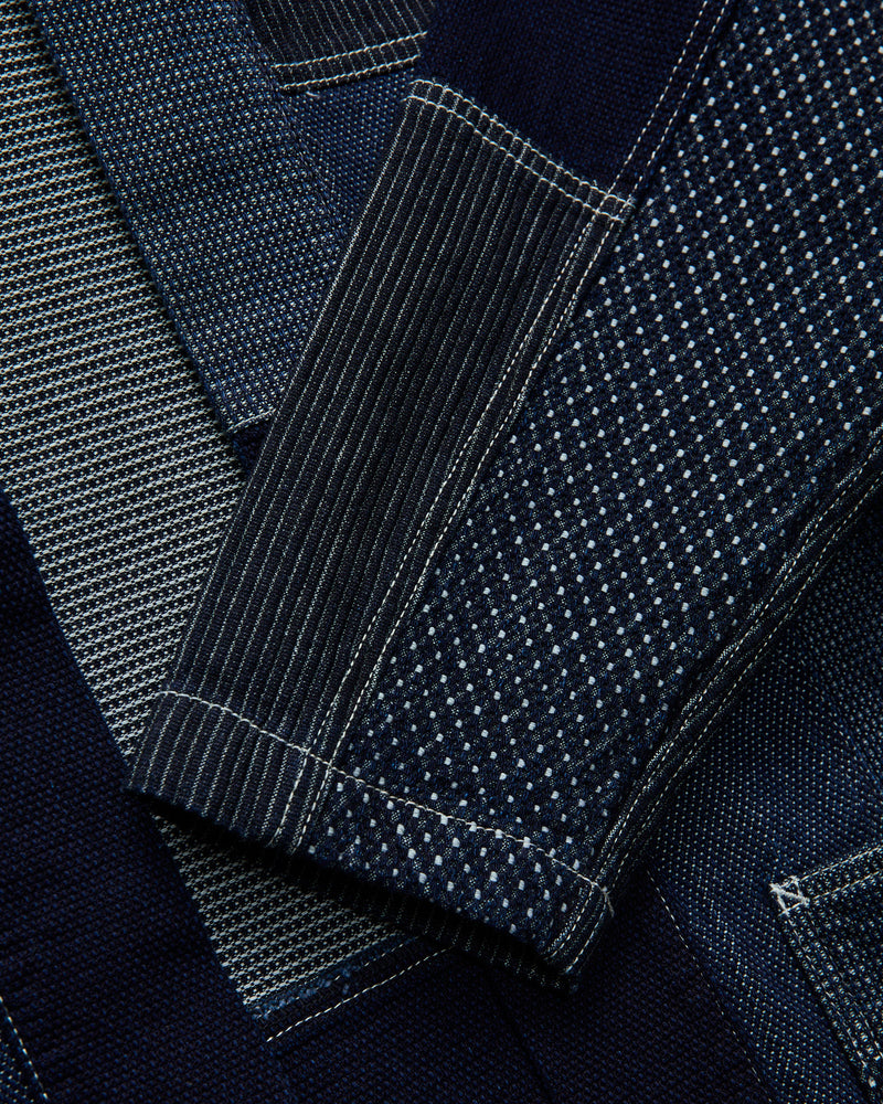 Haori Jacket in Indigo Rinse
