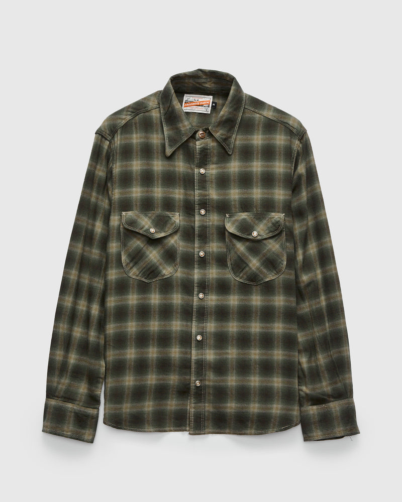 Bodie Shirt in Forest Shadow Plaid