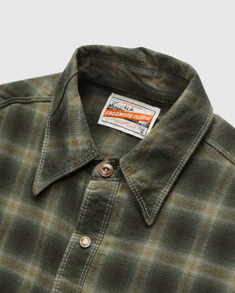 Bodie Shirt in Forest Shadow Plaid