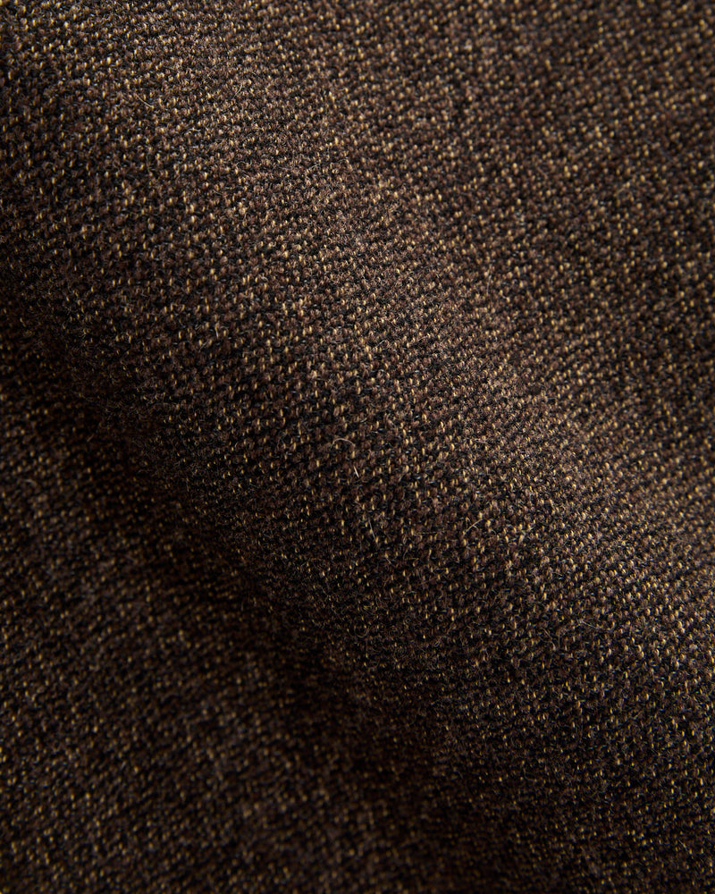 Duster Pant in Brown Wool