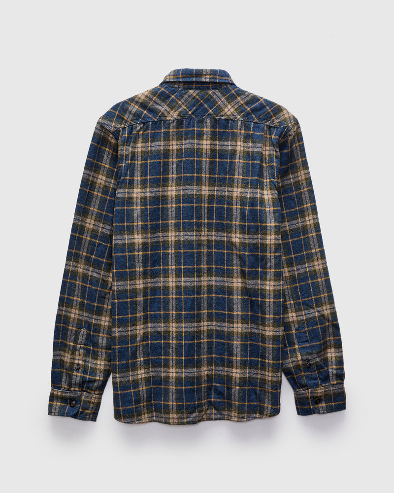 Jepson Work Shirt in River Blue Plaid
