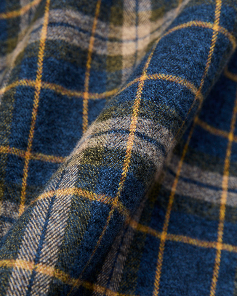 Jepson Work Shirt in River Blue Plaid