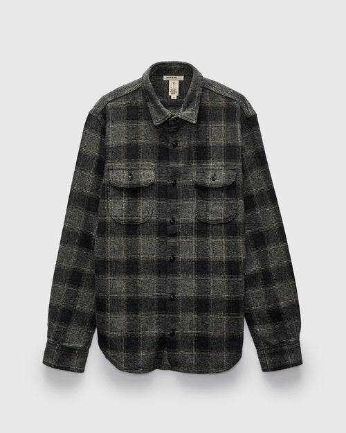 The Brace Long Sleeve Shirt in Moonlight