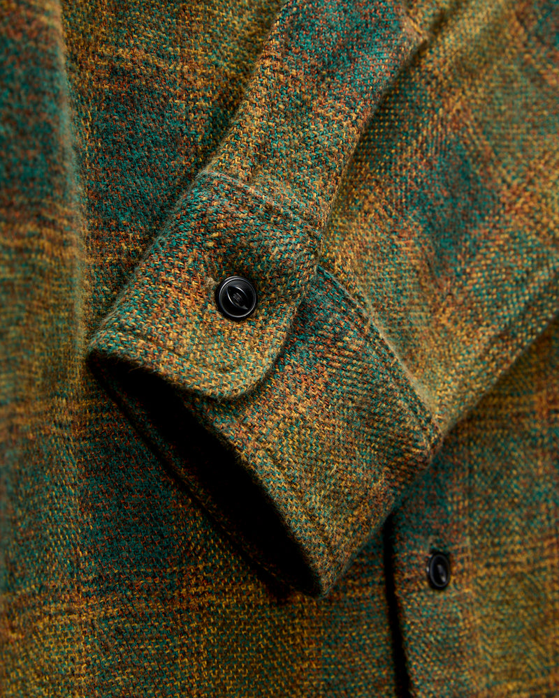 The Brace Long Sleeve Shirt in Oxidized Brass
