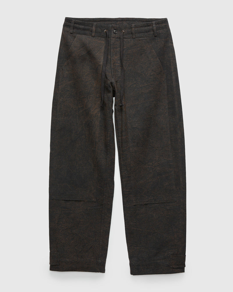 Raka Pants in Iron Stone Enzyme Canvas