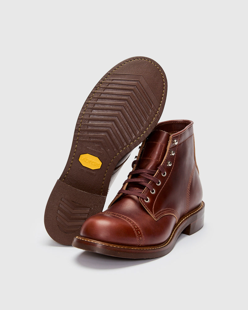 Combat Boot in Horween Chromexcel Timber