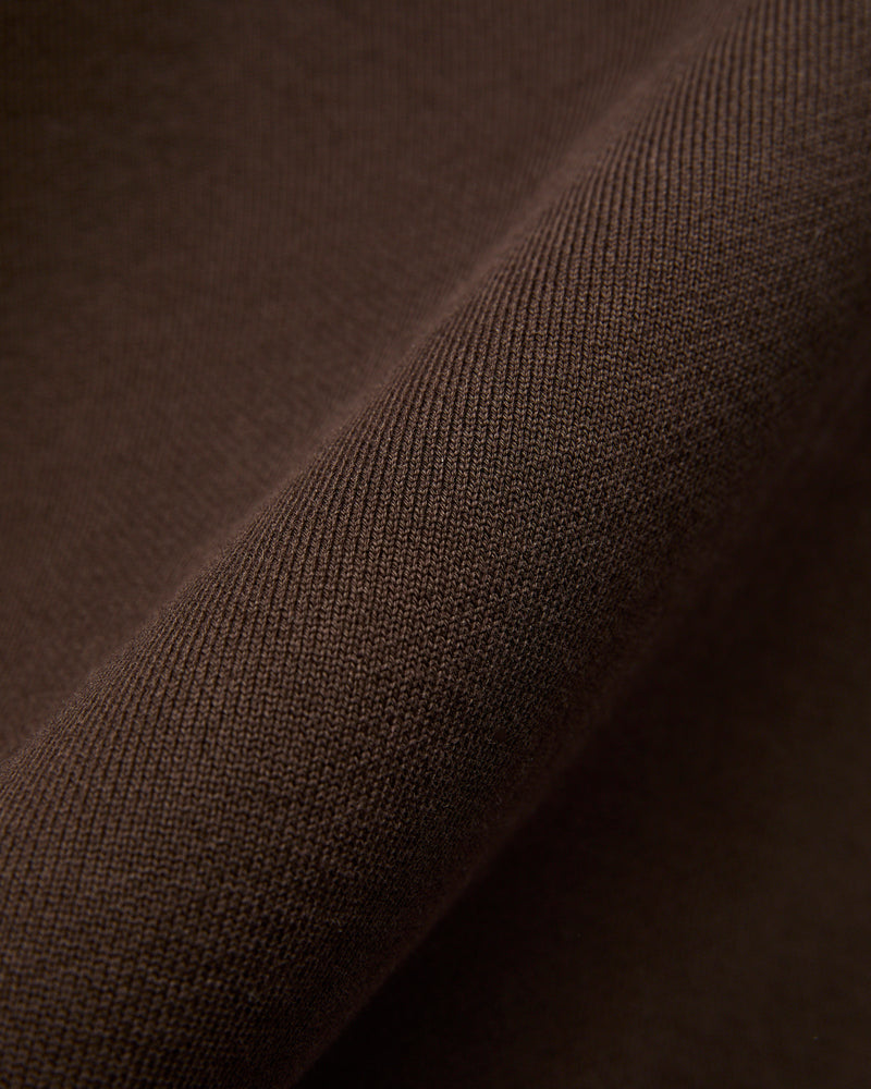 Authentic Fleece Half-Zip Sweatshirt in Espresso