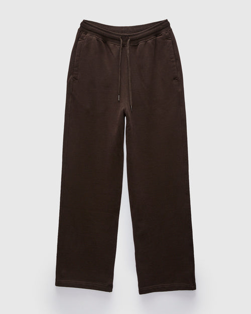 Authentic Fleece Straight Leg Sweatpants in Espresso