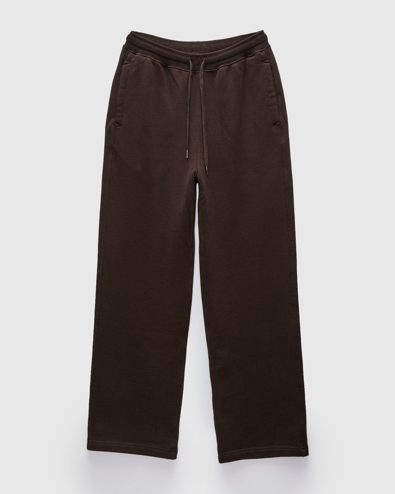 Authentic Fleece Straight Leg Sweatpants in Espresso