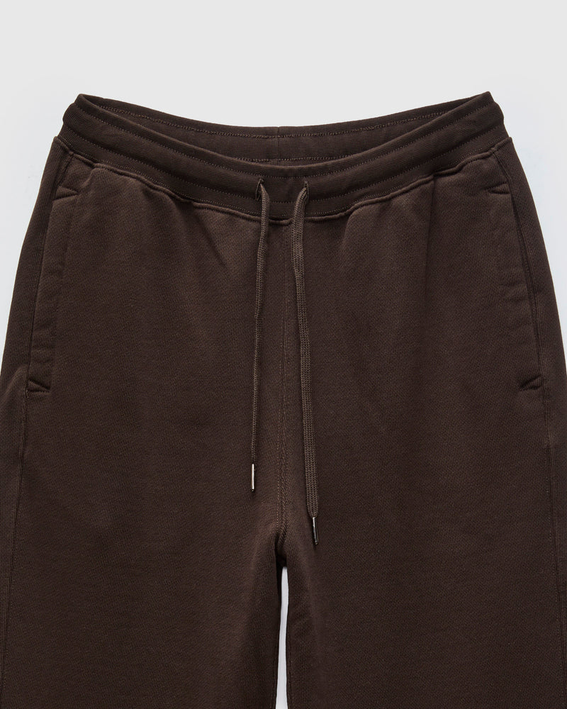 Authentic Fleece Straight Leg Sweatpants in Espresso