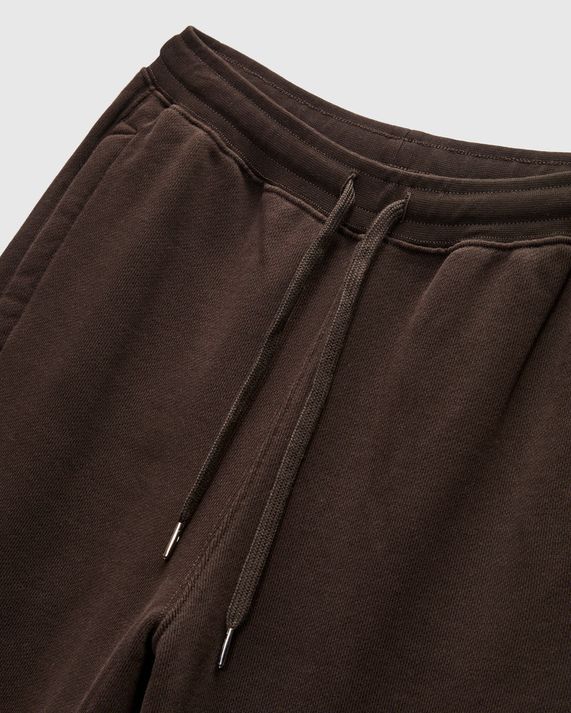 Authentic Fleece Straight Leg Sweatpants in Espresso