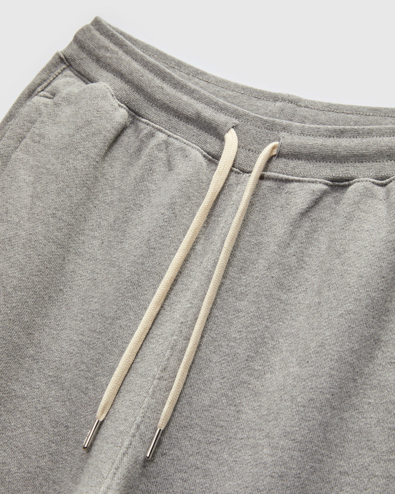 Authentic Fleece Straight Leg Sweatpants in Melange Grey