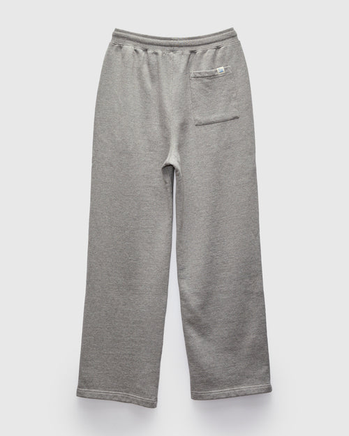 Authentic Fleece Straight Leg Sweatpants in Melange Grey