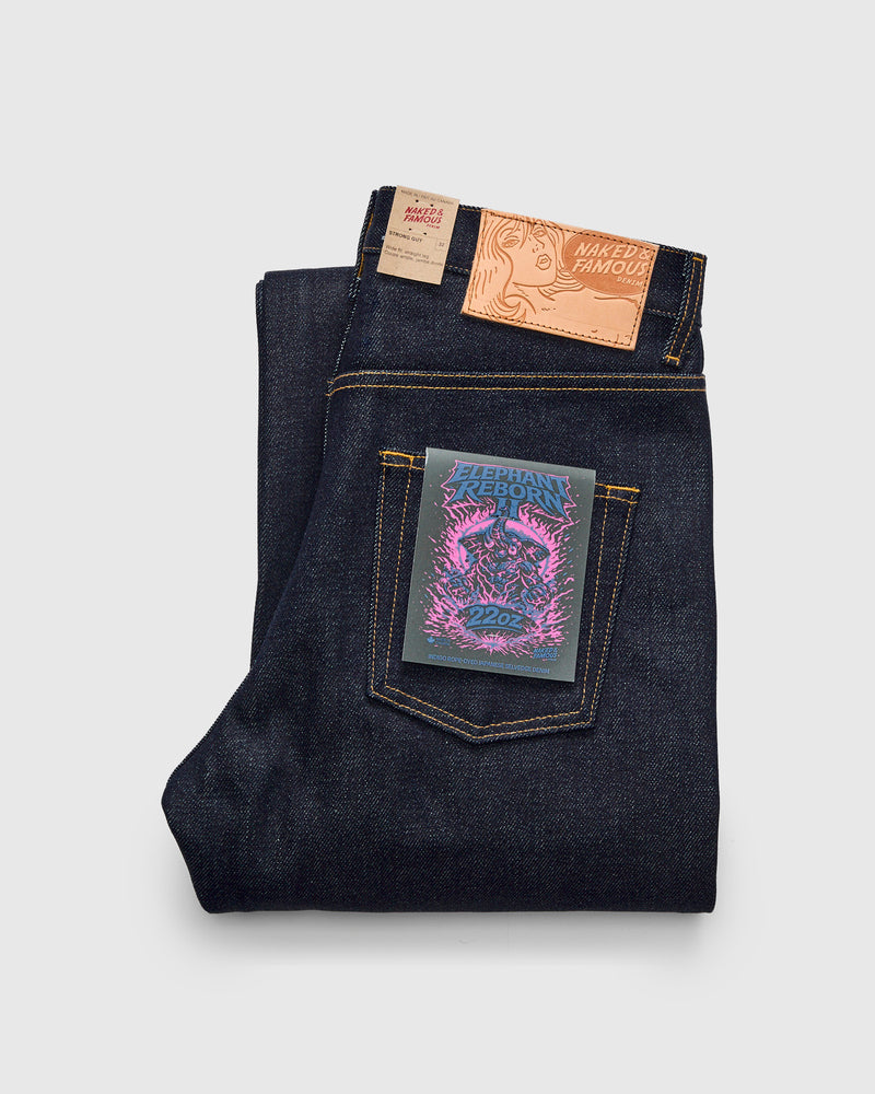 "Elephant 2 Reborn" 22oz Selvedge Denim - Strong Guy Fit