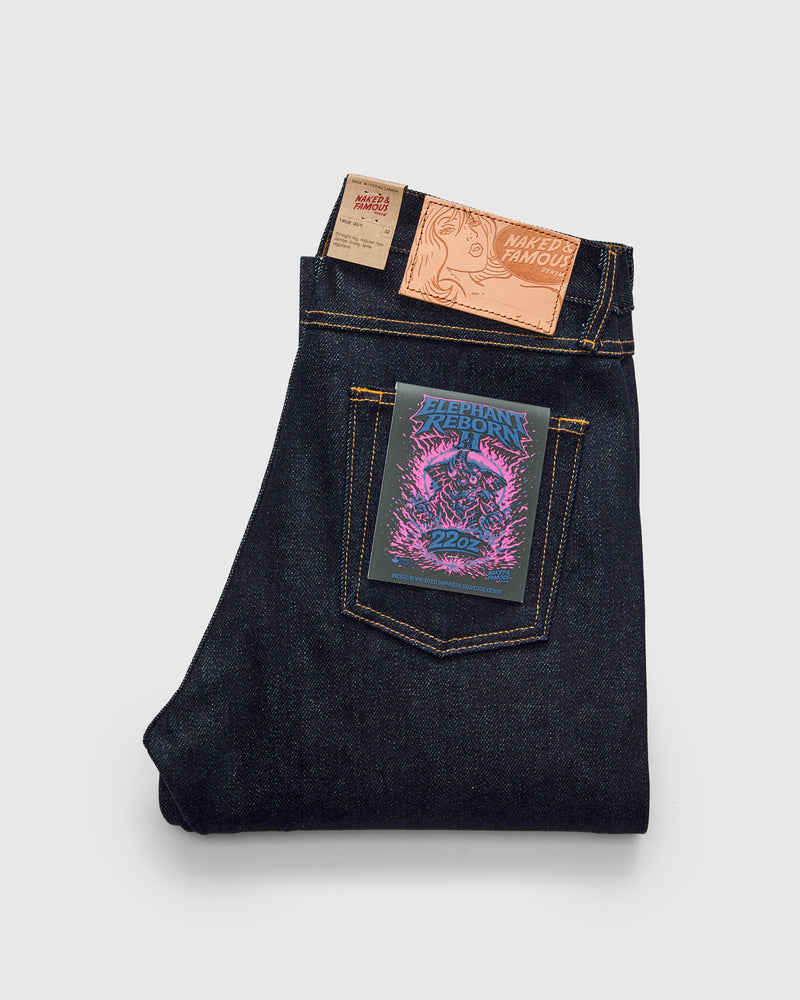"Elephant 2 Reborn" 22oz Selvedge Denim - True Guy