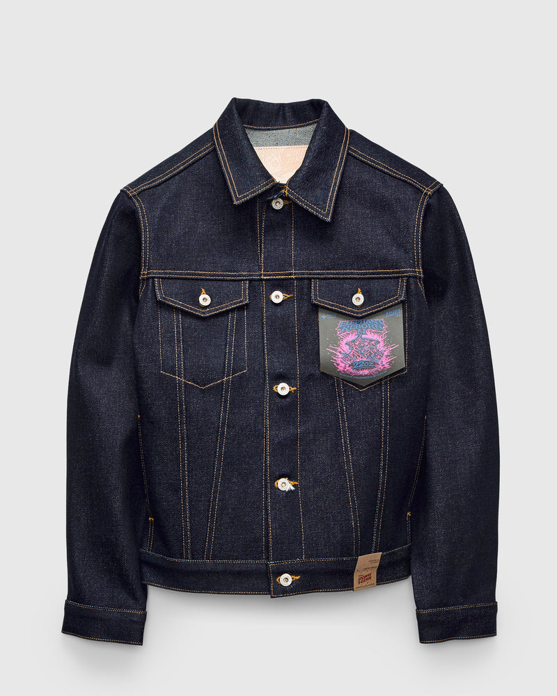 "Elephant 2 Reborn" 22oz Selvedge Denim Jacket
