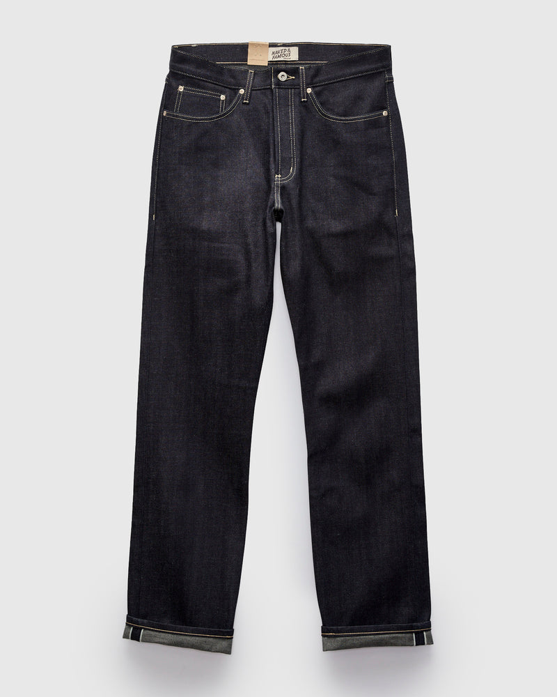 "FoxFibre® Green Weft" 13oz Selvedge Denim - True Guy Fit