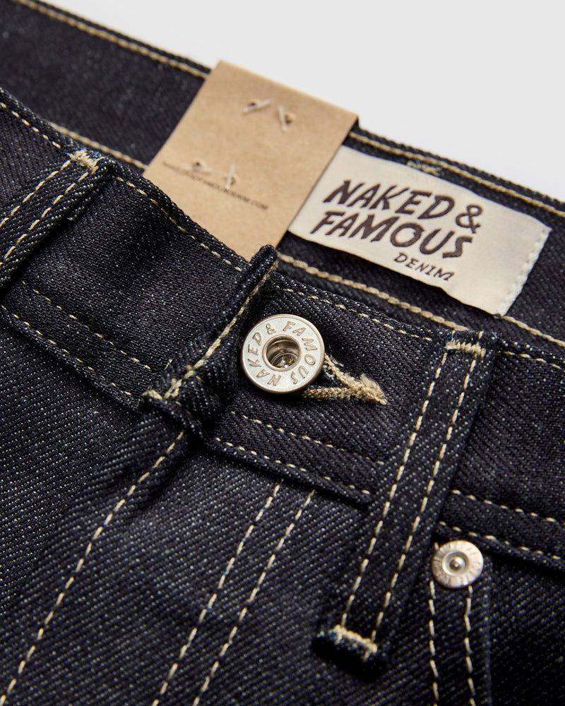 "FoxFibre® Green Weft" 13oz Selvedge Denim - True Guy Fit