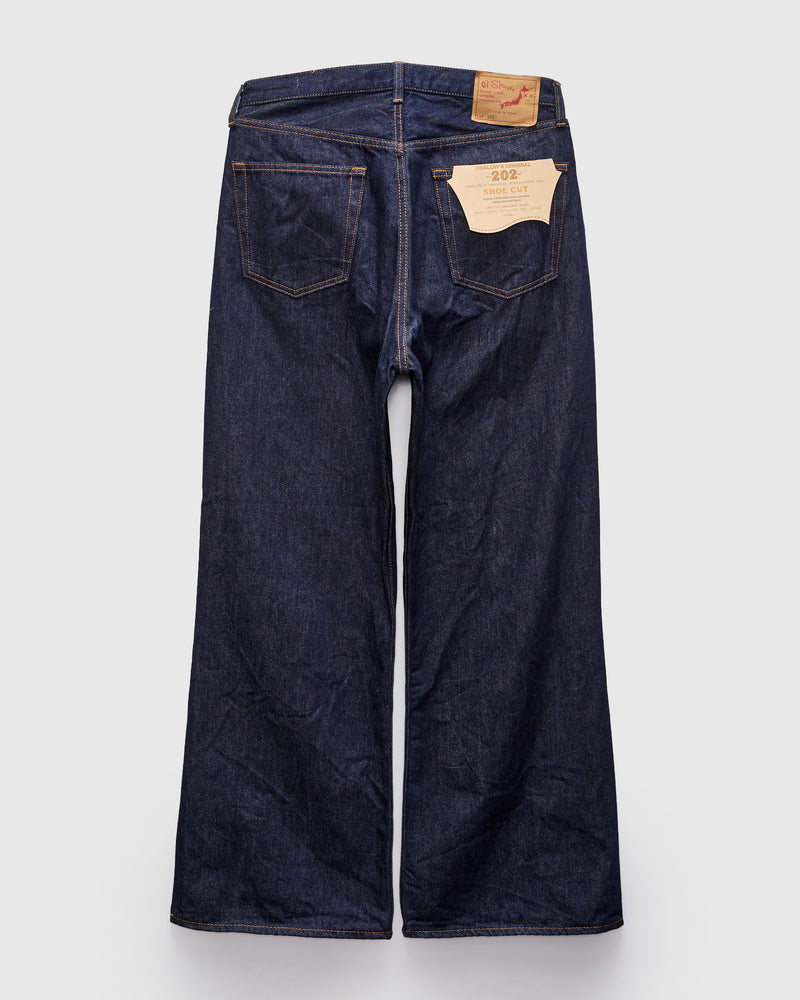 202 13.5oz Selvedge Denim - Shoe Cut Wide Flare Fit