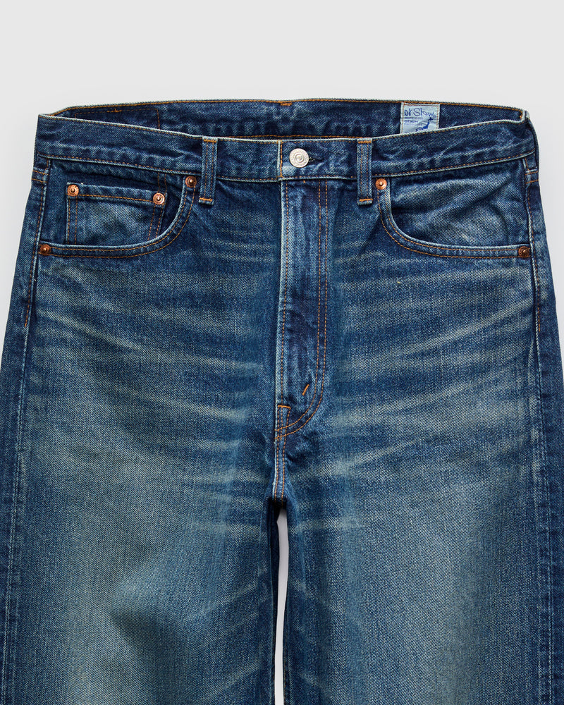 202 "Real Used Wash" 13.5oz Denim - Shoe Cut Wide Flare Fit