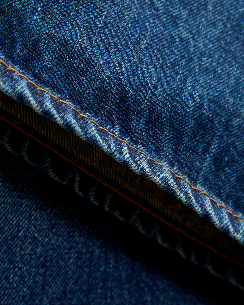 202 "Real Used Wash" 13.5oz Denim - Shoe Cut Wide Flare Fit