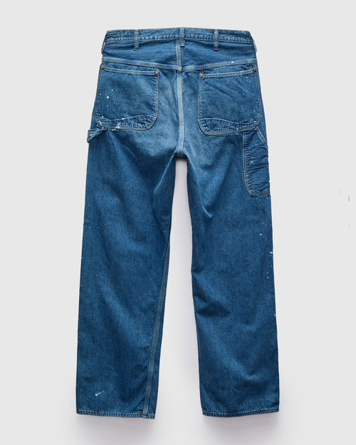 Wide Fit Denim Painter Pants in Used Wash