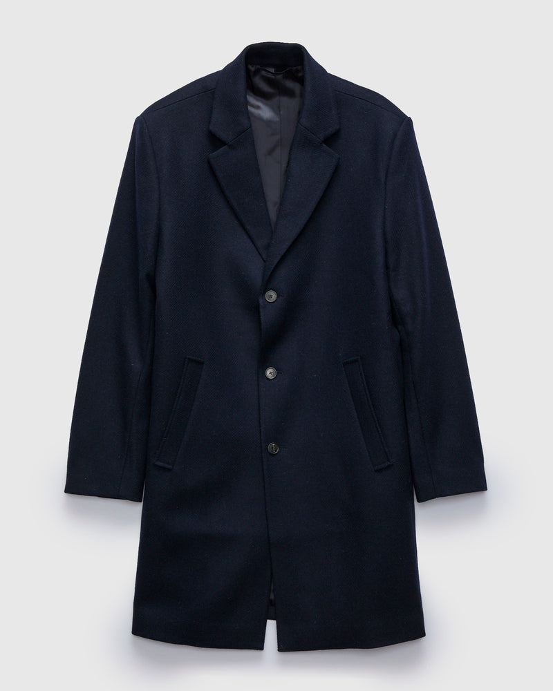 Overcoat in Navy