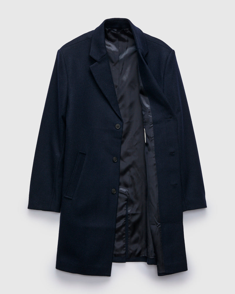 Overcoat in Navy