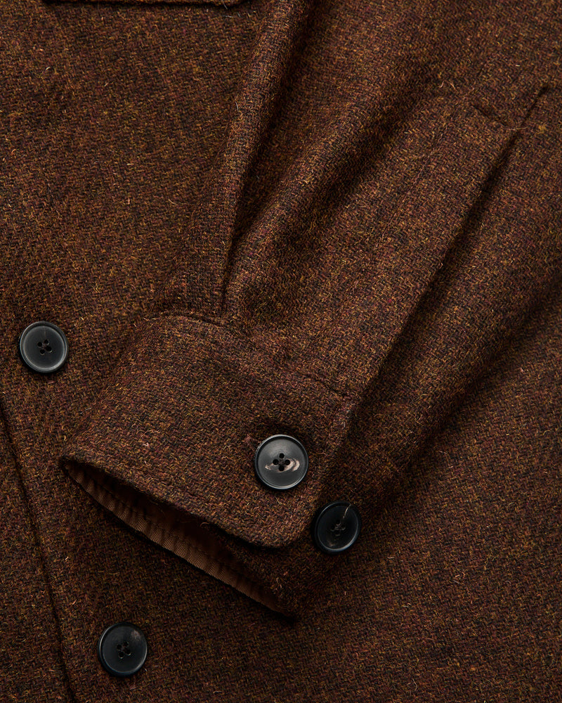 Wool Field Overshirt in Old Bronze